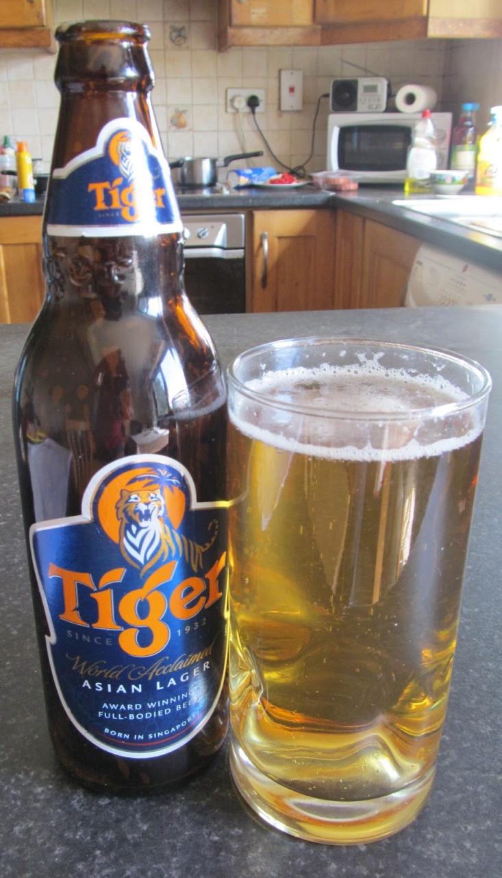 Hình ảnh bia lạnh tiger